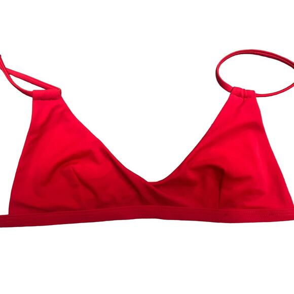 Missguided Bikini Top Red Size 2 NWT - Picture 3 of 12